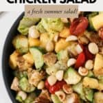 Salada de Manga e Frango |  Receita de 25 minutos